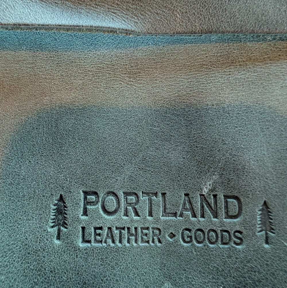 Portland Leather Journal Cover Green NO JOURNAL - Picture 3 of 9